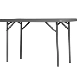 L120 Table pliante rectangulaire gris foncé* Table Pour Petit Espace