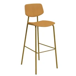 Perfecta Lago Tabouret de bar style vintage rembourré en simili* Tabouret De Bar (assise +/- 80 Cm)