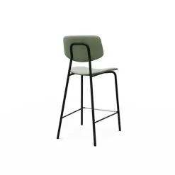 Perfecta Lago Tabouret snack en tissu inspiration rétro fabriqué en Belgique* Tabouret Snack (assise +/- 65 Cm)|Tabouret De Bar (assise +/- 80 Cm)
