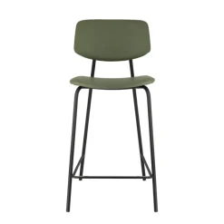 Perfecta Lago Tabouret snack vintage rembourré en simili fabriqué en Belgique* Tabouret Snack (assise +/- 65 Cm)|Tabouret De Bar (assise +/- 80 Cm)