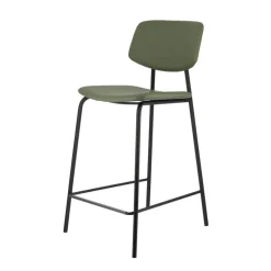Perfecta Lago Tabouret snack vintage rembourré en simili fabriqué en Belgique* Tabouret Snack (assise +/- 65 Cm)|Tabouret De Bar (assise +/- 80 Cm)
