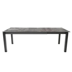 Cancio Lakera Table en Dekton rectangulaire extensible avec pieds en métal* Table De Cuisine|Table De Salle à Manger