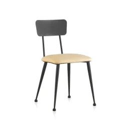 Jayso Lanuza Chaise en métal rembourrée pour salle à manger* Chaise De Cuisine|Chaise De Salle à Manger