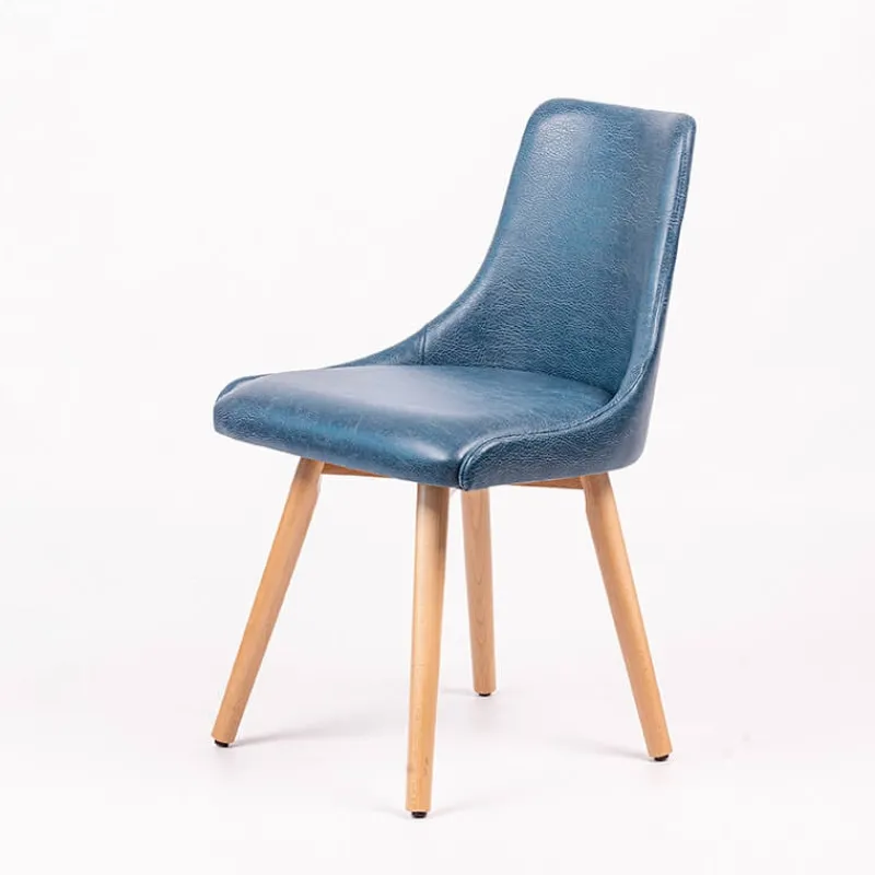 Sessio Lars Chaise confortable avec pieds en bois* Chaise De Cuisine|Chaise De Salle à Manger
