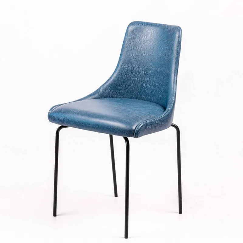 Sessio Lars Chaise confortable avec pieds en métal* Chaise De Cuisine|Chaise De Salle à Manger