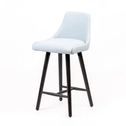Sessio Lars Tabouret snack rembourré avec pieds bois* Tabouret Snack (assise +/- 65 Cm)|Tabouret De Bar (assise +/- 80 Cm)