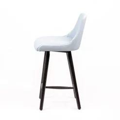 Sessio Lars Tabouret snack rembourré avec pieds bois* Tabouret Snack (assise +/- 65 Cm)|Tabouret De Bar (assise +/- 80 Cm)