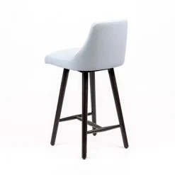 Sessio Lars Tabouret snack rembourré avec pieds bois* Tabouret Snack (assise +/- 65 Cm)|Tabouret De Bar (assise +/- 80 Cm)