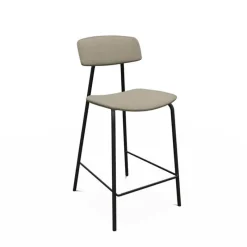 Perfecta Lazio Tabouret snack de style vintage en tissu fabriqué en Belgique* Tabouret Snack (assise +/- 65 Cm)|Tabouret De Bar (assise +/- 80 Cm)