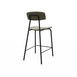 Perfecta Lazio Tabouret snack de style vintage en tissu fabriqué en Belgique* Tabouret Snack (assise +/- 65 Cm)|Tabouret De Bar (assise +/- 80 Cm)