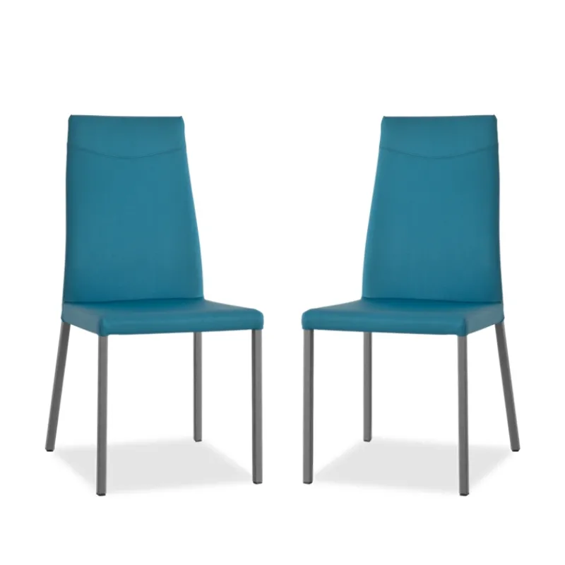 Airnova Lena Chaise italienne en cuir* Chaise De Salle à Manger