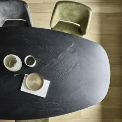 Mobitec Lena ® Chaise ajourée en tissu et pieds bois style moderne* Chaise De Salle à Manger|Chaise Salon