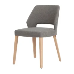Mobitec Lena ® Chaise ajourée en tissu et pieds bois style moderne* Chaise De Salle à Manger|Chaise Salon