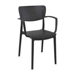 Loft Chaise de jardin micro perforée avec accoudoirs* Chaise De Jardin|Fauteuil De Jardin