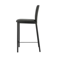 Perfecta Loft Tabouret snack contemporain en simili et métal* Tabouret Snack (assise +/- 65 Cm)|Tabouret De Bar (assise +/- 80 Cm)