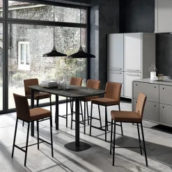 Perfecta Lucca Table snack de cuisine demi* Table Pour Petit Espace|Table De Cuisine