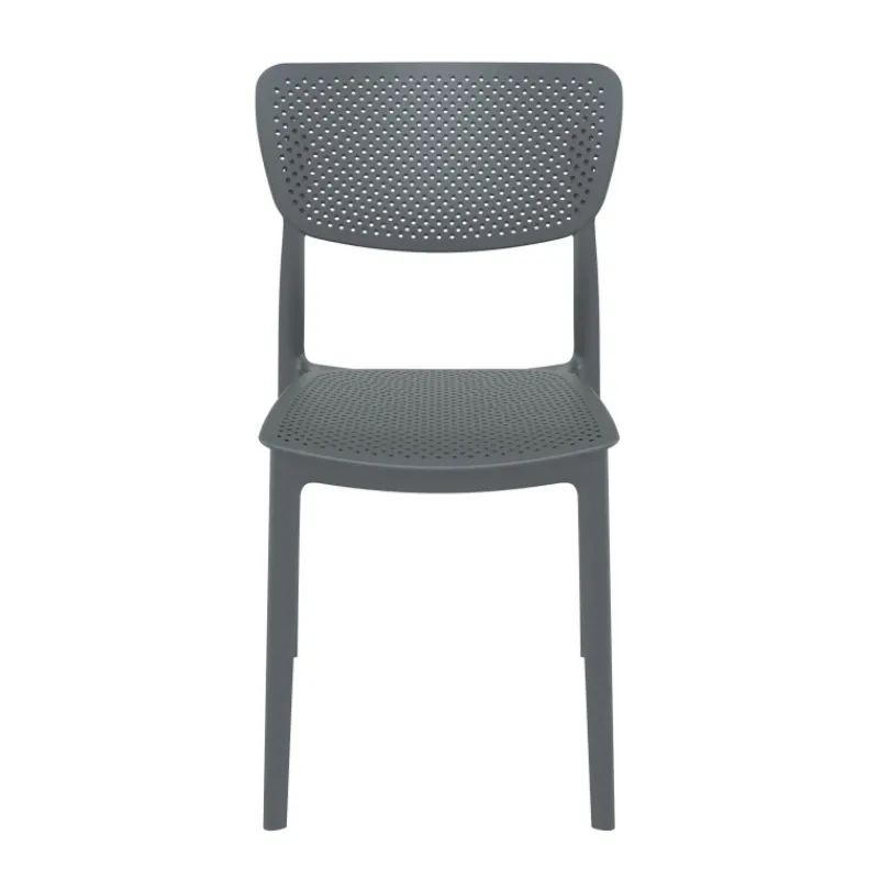 Lucy Chaise de jardin en polypropylène micro perforé* Chaise De Jardin