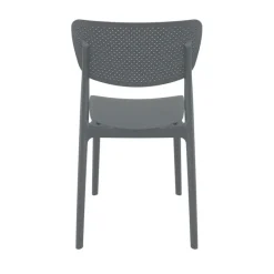 Lucy Chaise moderne en polypropylène micro perforé* Chaise De Cuisine|Chaise De Salle à Manger