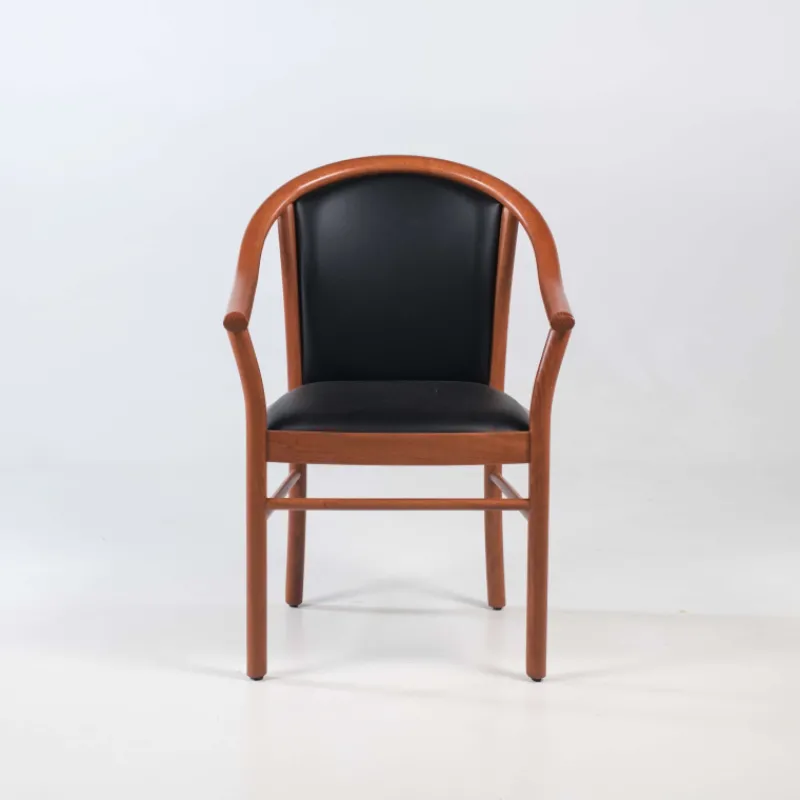 Manuela Fauteuil bridge en bois avec assise et dossier rembourrés* Chaise De Salle à Manger|Fauteuil De Salon