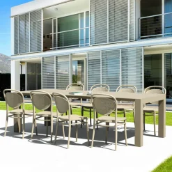 Marcel Chaise de jardin moderne empilable en polypropylène* Chaise De Jardin
