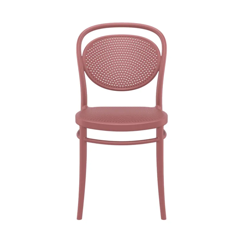Marcel Chaise de jardin moderne empilable en polypropylène* Chaise De Jardin