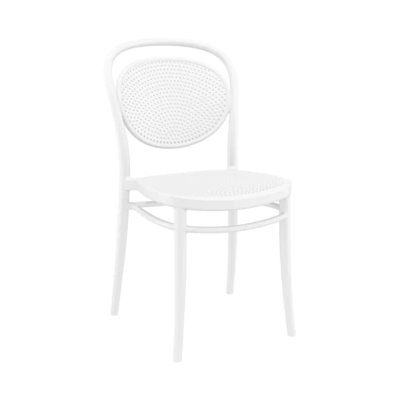 Marcel Chaise de jardin moderne empilable en polypropylène* Chaise De Jardin