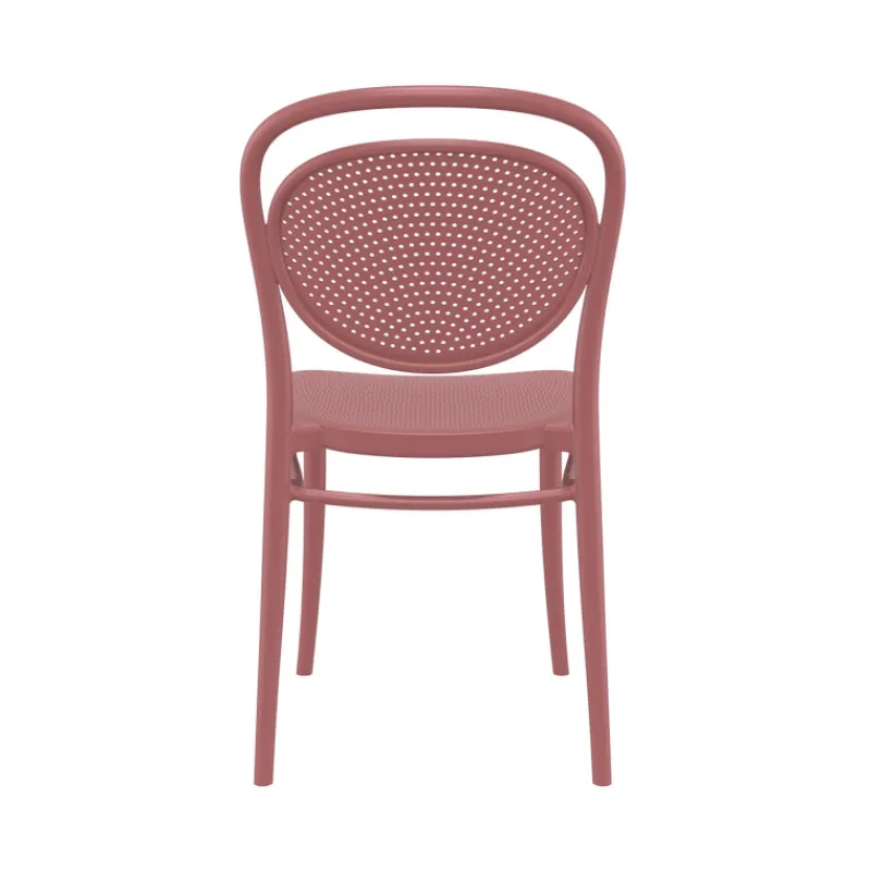 Marcel Chaise moderne empilable en polypropylène* Chaise De Cuisine|Chaise De Salle à Manger