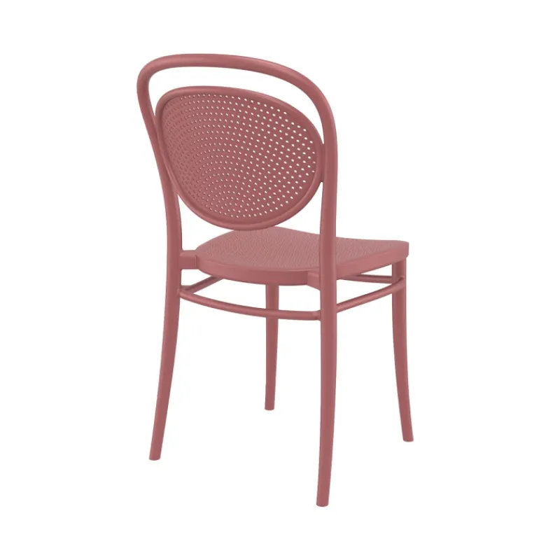 Marcel Chaise moderne empilable en polypropylène* Chaise De Cuisine|Chaise De Salle à Manger
