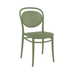 Marcel Chaise moderne empilable en polypropylène* Chaise De Cuisine|Chaise De Salle à Manger
