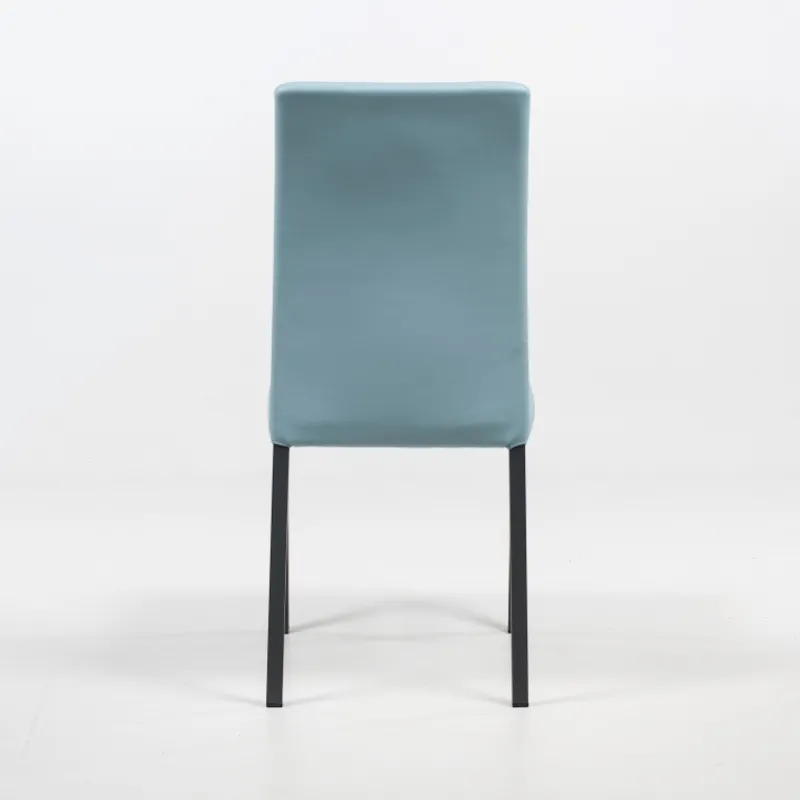 Peressini Marion H Chaise de salle à manger contemporaine en synthétique et métal* Chaise De Cuisine|Chaise De Salle à Manger