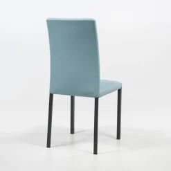 Peressini Marion H Chaise de salle à manger contemporaine en synthétique et métal* Chaise De Cuisine|Chaise De Salle à Manger