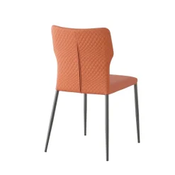 Airnova Maryl M Chaise matelassée design italien* Chaise De Cuisine|Chaise De Salle à Manger