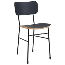 Midj Master S ® Chaise rétro en fénix et métal* Chaise De Salle à Manger