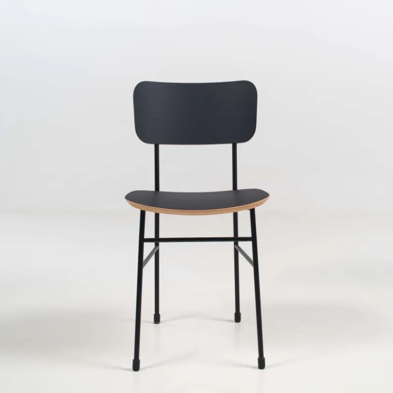 Midj Master S ® Chaise rétro en fénix et métal* Chaise De Salle à Manger