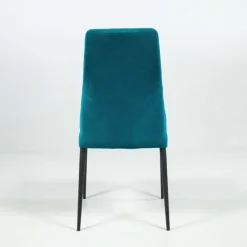 Europea Mathilde Chaise de salle à manger italienne moderne en tissu et métal* Chaise De Salle à Manger