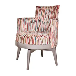 Paget Mathis Fauteuil pivotant Art Déco Made in France* Chaise De Salle à Manger|Chaise De Bureau