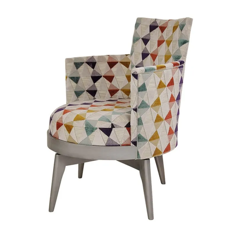 Paget Mathis Fauteuil pivotant Art Déco Made in France* Chaise De Salle à Manger|Chaise De Bureau