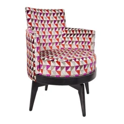 Paget Mathis Fauteuil pivotant Art Déco Made in France* Chaise De Salle à Manger|Chaise De Bureau
