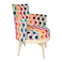 Paget Mathis Fauteuil pivotant Art Déco Made in France* Chaise De Salle à Manger|Chaise De Bureau