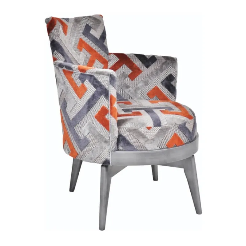 Paget Mathis Fauteuil pivotant Art Déco Made in France* Chaise De Salle à Manger|Chaise De Bureau