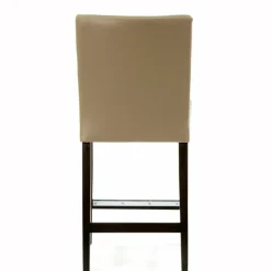Sessio Matias 2 Tabouret snack en synthétique et bois* Tabouret Snack (assise +/- 65 Cm)|Tabouret De Bar (assise +/- 80 Cm)