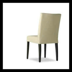 Sessio Matias Chaise contemporaine en synthétique et bois* Chaise De Cuisine|Chaise De Salle à Manger