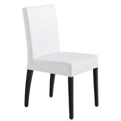 Sessio Matias Chaise contemporaine en synthétique et bois* Chaise De Cuisine|Chaise De Salle à Manger