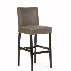 Sessio Matias Tabouret de bar en synthétique et bois* Tabouret De Bar (assise +/- 80 Cm)