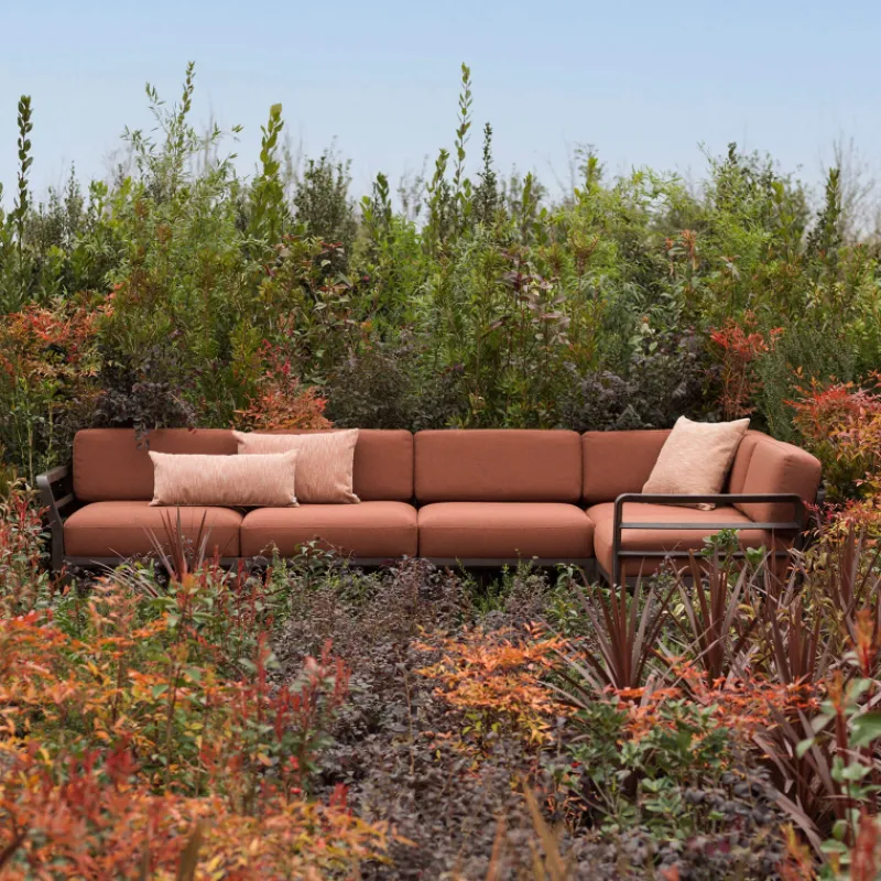 Maximo Canapé de jardin modulable 5 places* Fauteuil De Jardin