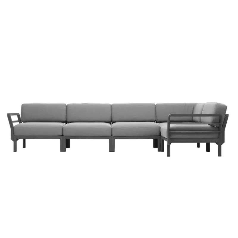 Maximo Canapé de jardin modulable 5 places* Fauteuil De Jardin