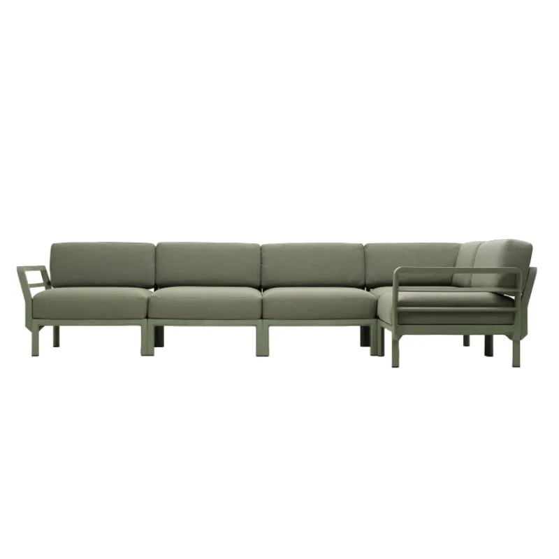 Maximo Canapé de jardin modulable 5 places* Fauteuil De Jardin
