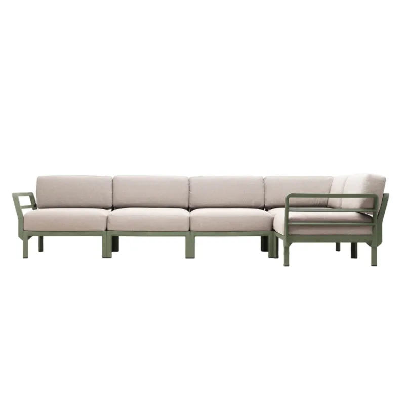 Maximo Canapé de jardin modulable 5 places* Fauteuil De Jardin