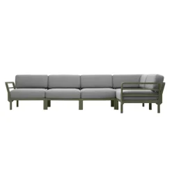 Maximo Canapé de jardin modulable 5 places* Fauteuil De Jardin