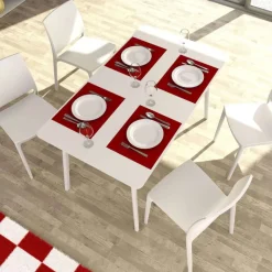 Maya Table de cuisine rectangulaire en stratifié* Table De Cuisine